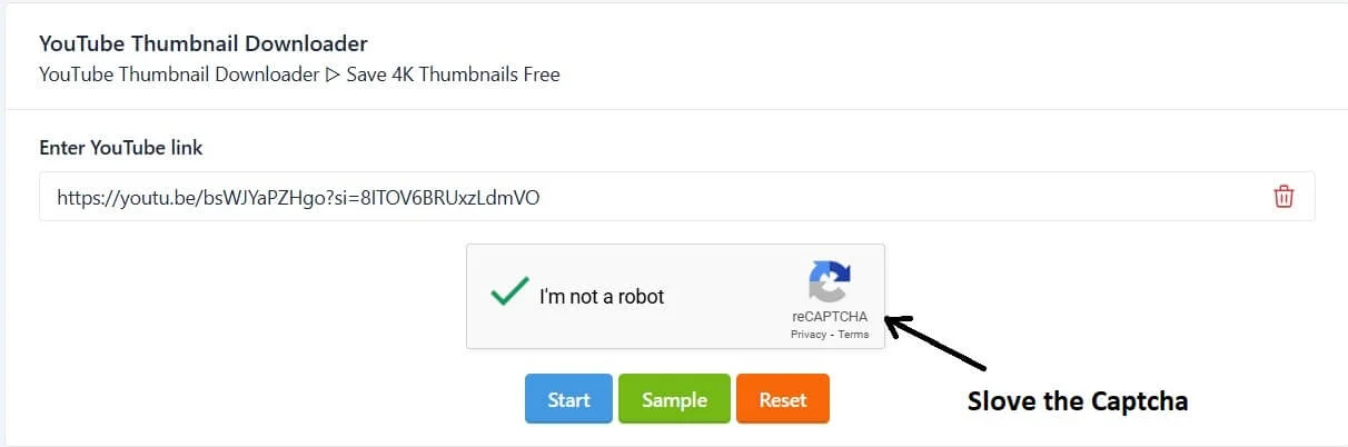 how to use youtube thumbnail downloader step3